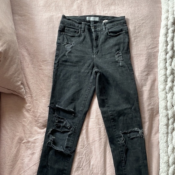 DYNAMITE RIPPED SKINNY JEANS - Picture 2 of 3